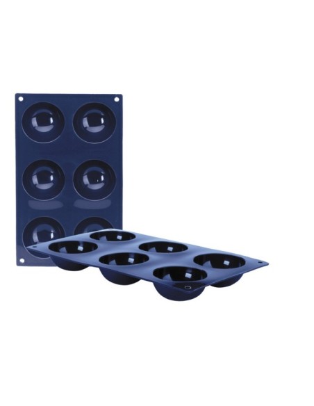 MOLDES SEMIESFERAS  6 CAVIDADES 7CM  - IBILI