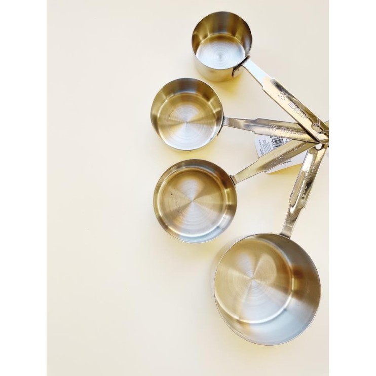 TAZAS MEDIDORAS INOX - IBILI