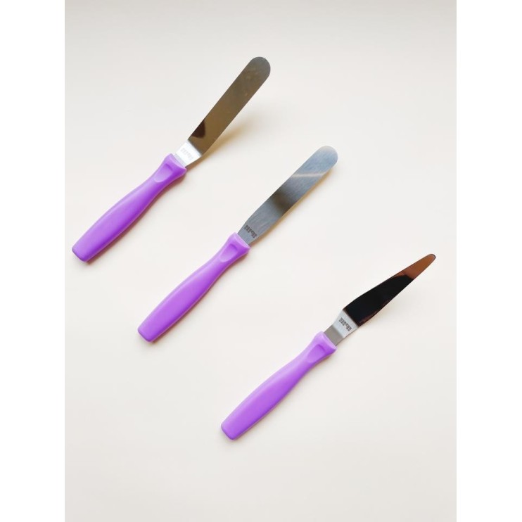 SET 3 ESPATULAS REPOSTERIA - IBILI