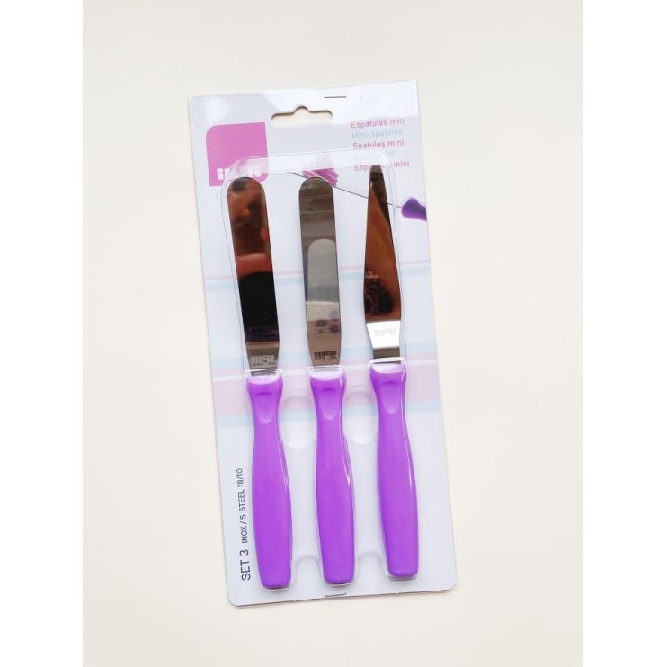 SET 3 ESPATULAS REPOSTERIA - IBILI 2