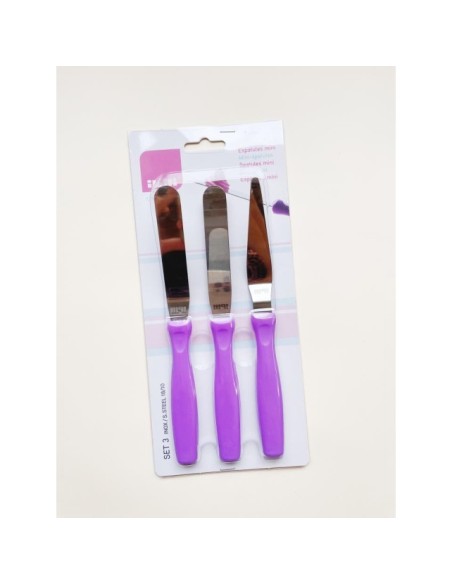 SET 3 ESPATULAS REPOSTERIA - IBILI