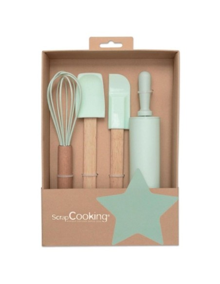 UTENSILIOS BÁSICOS SET/4 - SCRAPCOOKING