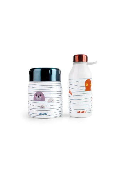 BOTELLA TERMO MAREA 350ML - IBILI