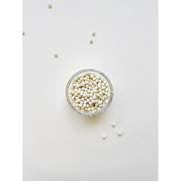 PERLAS CRUJIENTES CHOCOLATE BLANCO 800G - MONA