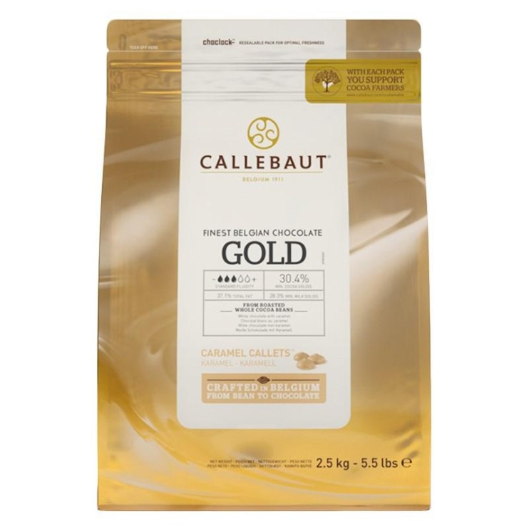 COBERTURA DE CHOCOLATE GOLD - CALLEBAUT 2