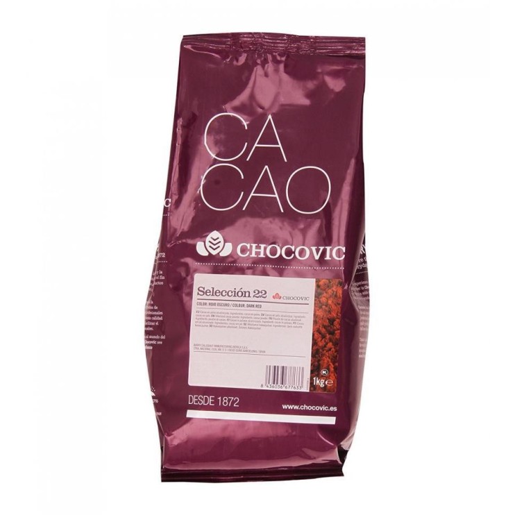 CACAO PURO SELECCIÓN 100% 1KG- CALLEBAUT 2