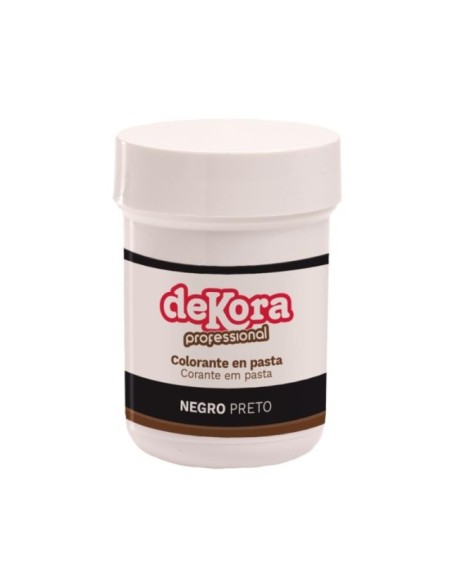 COLORANTE EN PASTA NEGRO 30G - DEKORA