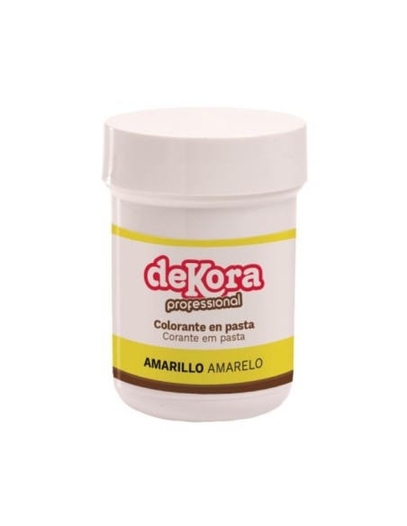COLORANTE EN PASTA AMARILLO 30G - DEKORA
