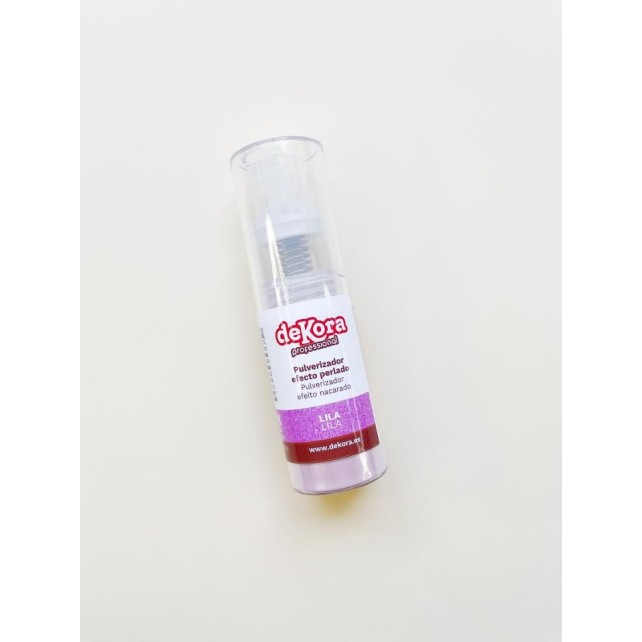 PULVERIZADOR LILA EFECTO PERLADO 10G - DEKORA