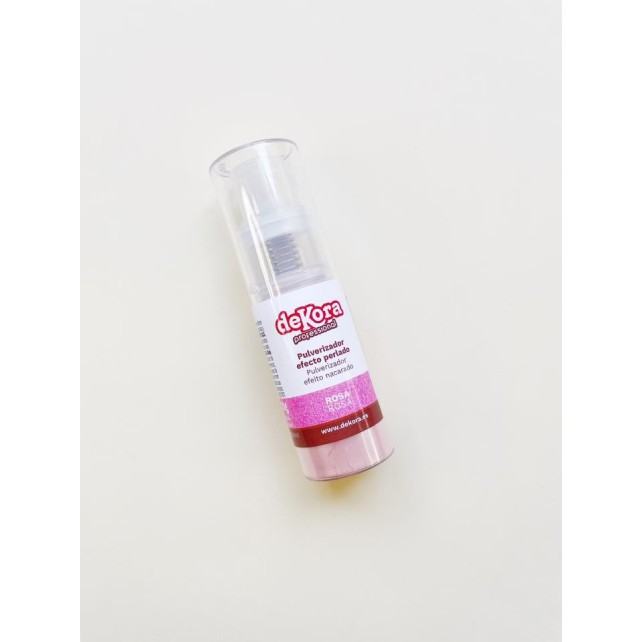 PULVERIZADOR ROSA EFECTO PERLADO 10G - DEKORA
