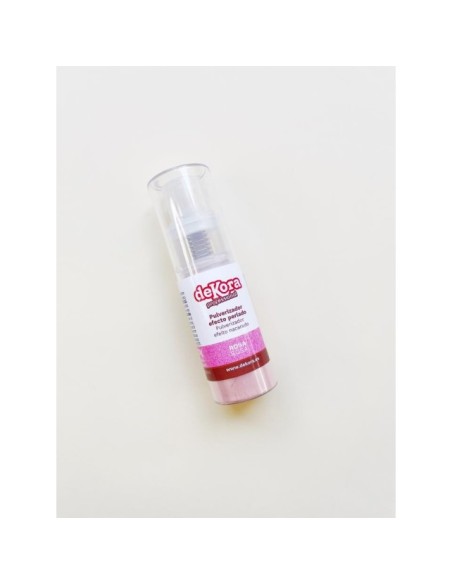 PULVERIZADOR ROSA EFECTO PERLADO 10G - DEKORA