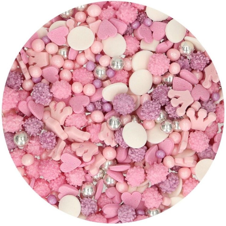 SPRINKLE MEDLEY PRINCESS 50G - FUNCAKES