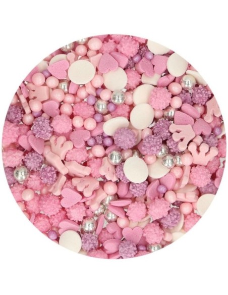 SPRINKLE MEDLEY PRINCESS 50G - FUNCAKES