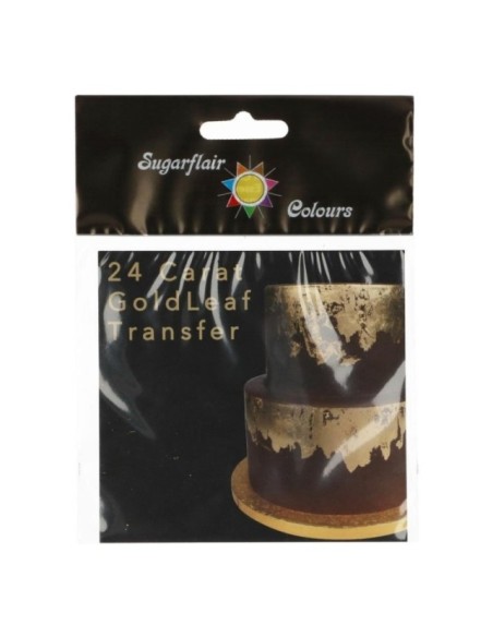 LÁMINA PAN DE ORO 24 QUILATES - SUGARFLAIR