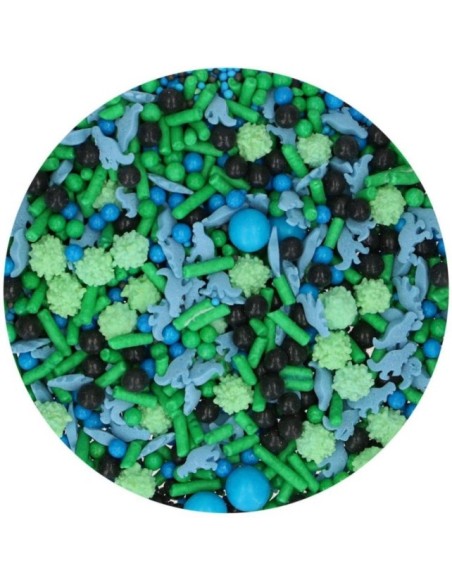 SPRINKLE MEDLEY DINO 65G - FUNCAKES