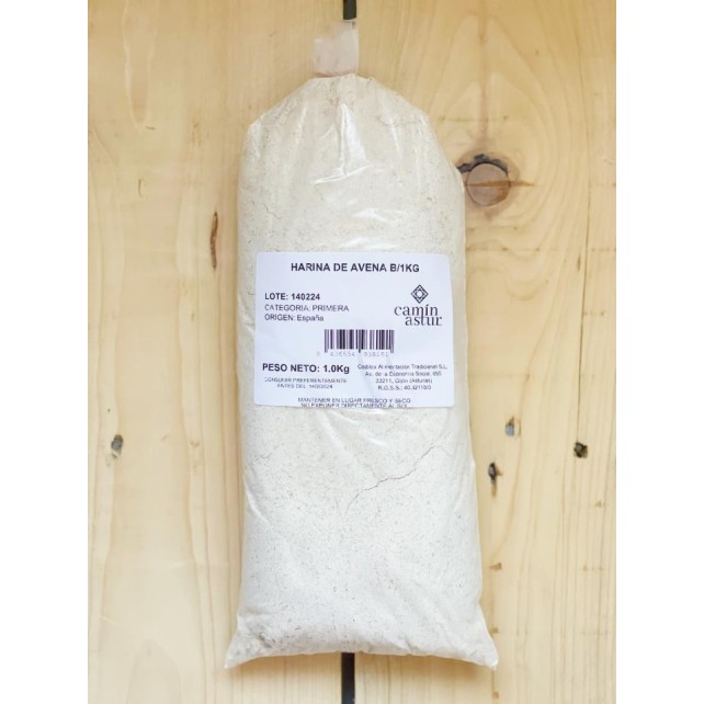 HARINA DE AVENA 1KG - CAMIN ASTUR