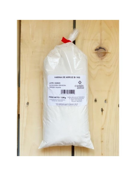 HARINA DE ARROZ 1KG - CAMIN ASTUR