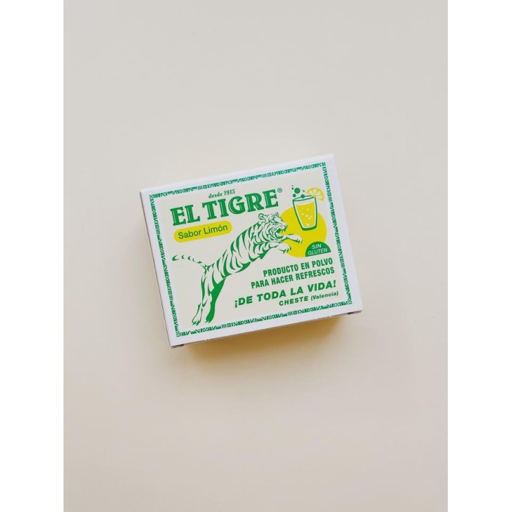 GASEOSAS DE PAPEL SABOR LIMON - EL TIGRE