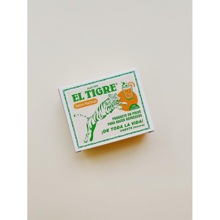GASEOSAS DE PAPEL SABOR NARANJA - EL TIGRE