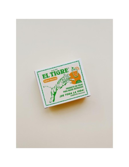 GASEOSAS DE PAPEL SABOR NARANJA - EL TIGRE