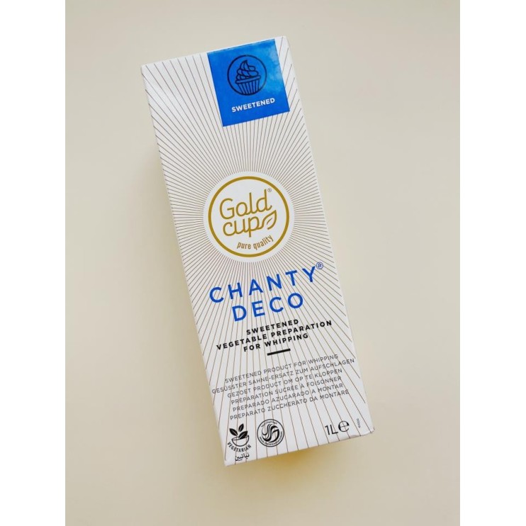 NATA VEGETAL CHANTY 1L AZUCARADA - GOLD CUP