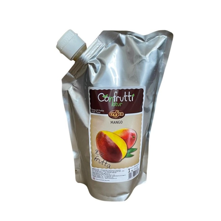 PURÉ DE MANGO 90% 1KG - CRESCO