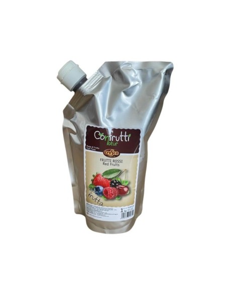 PURÉ DE FRUTOS ROJOS 90% 1KG - CRESCO