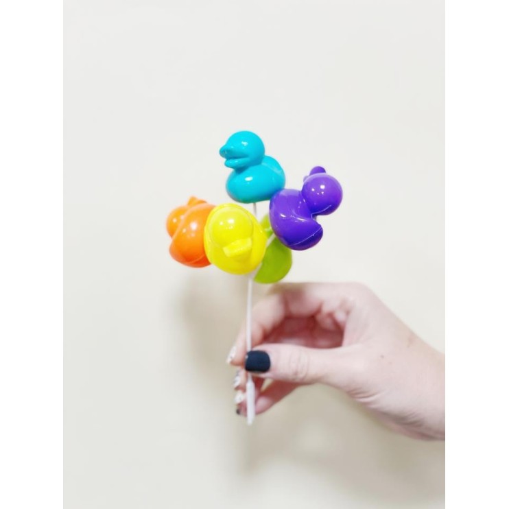 SET DECORACIÓN PLÁSTICO PATITOS - DEKORA