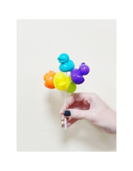 SET DECORACIÓN PLÁSTICO PATITOS - DEKORA