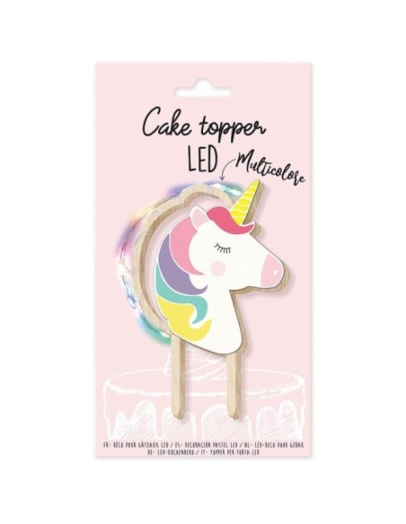TOPPER LED UNICORNIO - SCRAPCOOKING