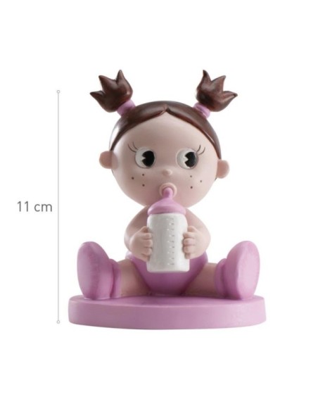 NIÑA BAUTIZO BIBERON 11CM - DEKORA