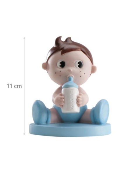 NIÑO BAUTIZO BIBERON 11CM - DEKORA