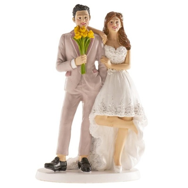 FIGURAS TARTA BODA BRUSELAS 16CM - DEKORA