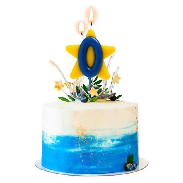 VELA SOLIDARIA DOBLE DESEO NÚMERO 0 - DEKORA