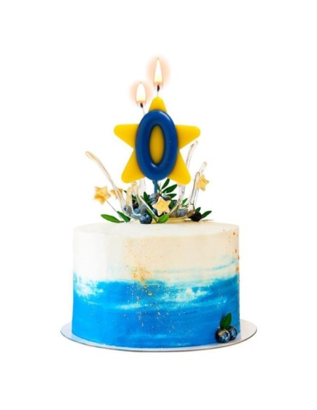 VELA SOLIDARIA DOBLE DESEO NÚMERO 0 - DEKORA