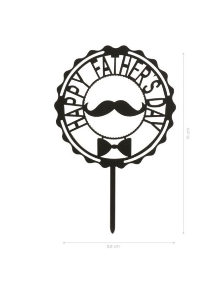 CAKE TOPER DÍA DEL PADRE - DEKORA
