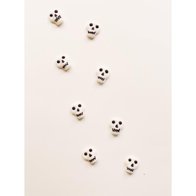 SET DECORACIONES FONDANT CALAVERAS 8UDS - FUNCAKES