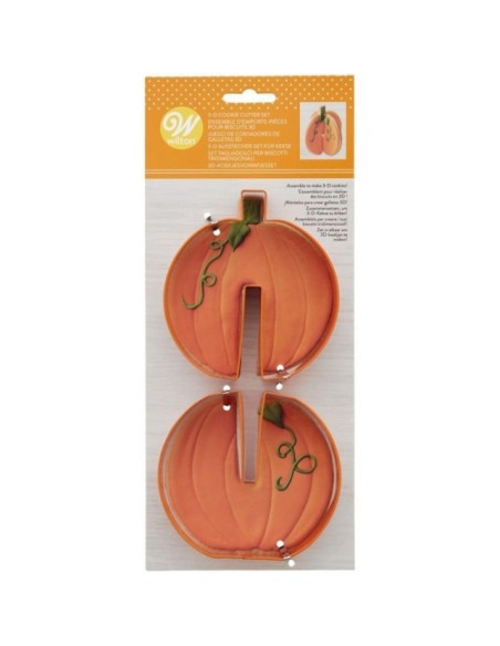 SET CORTADORES CALABAZA 3D - WILTON