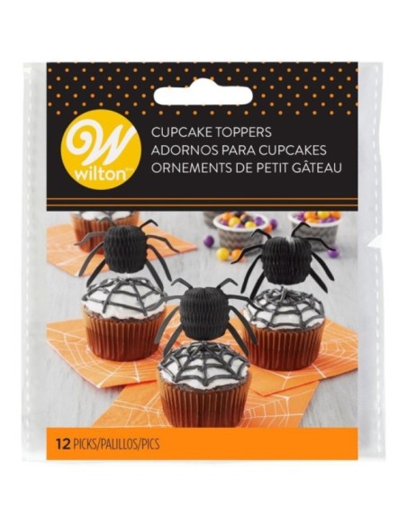 TOPPER ARAÑA 12UD - WILTON
