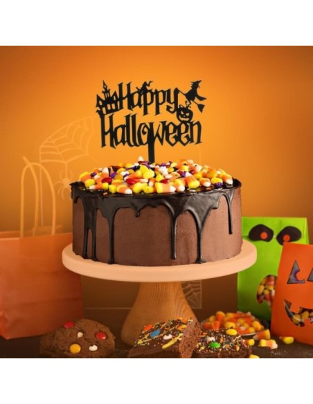 CAKE TOPPER LETRAS HALLOWEEN 11,5X14CM - DEKORA