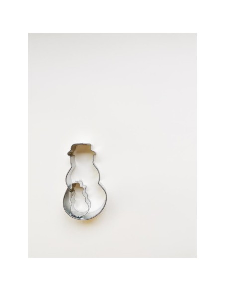 SET 2 CORTADORES MUÑECO DE NIEVE 2 7,5CM - PME