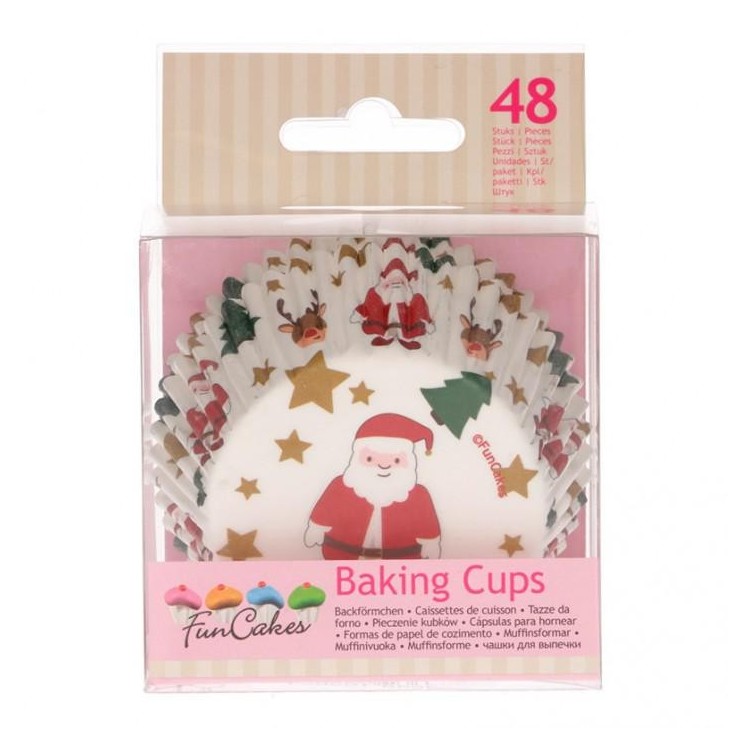CÁPSULAS PAPA NOEL Y RENOS 48UD - FUNCAKES