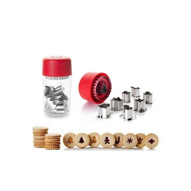 SET CORTAPASTAS LINZER NAVIDAD - IBILI