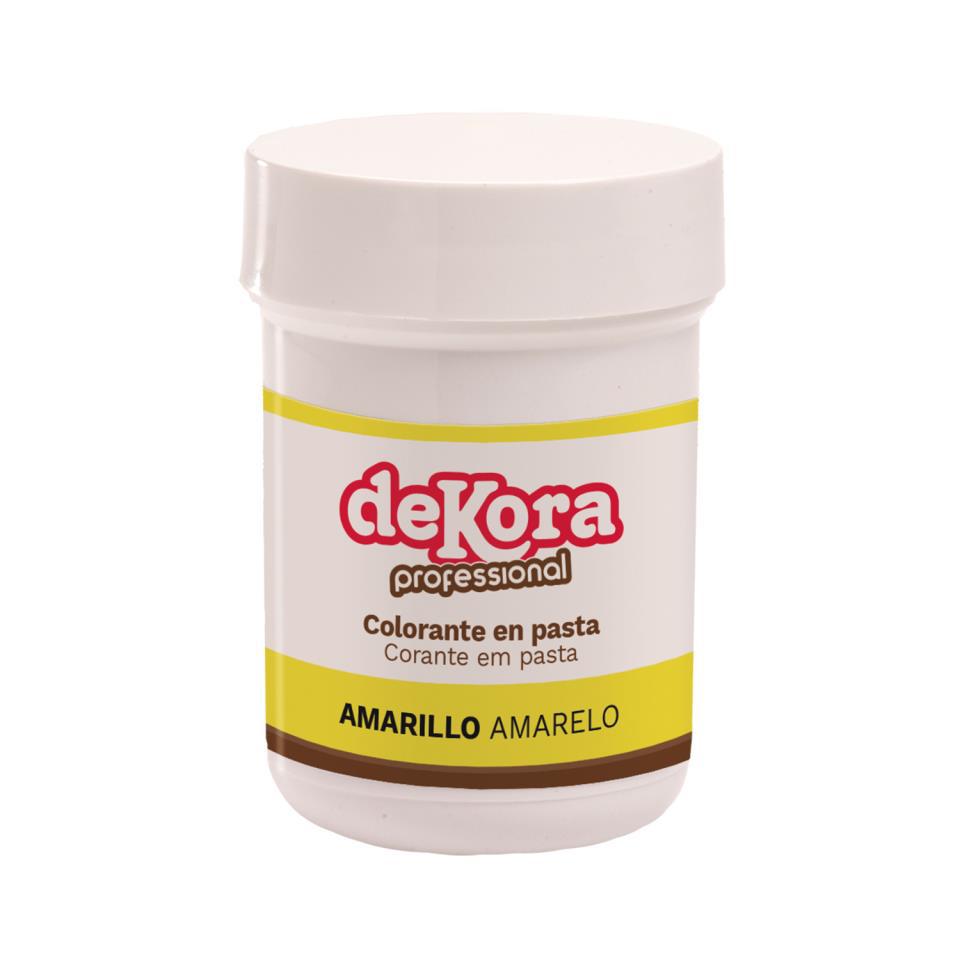 COLORANTE EN PASTA AMARILLO 30G - DEKORA