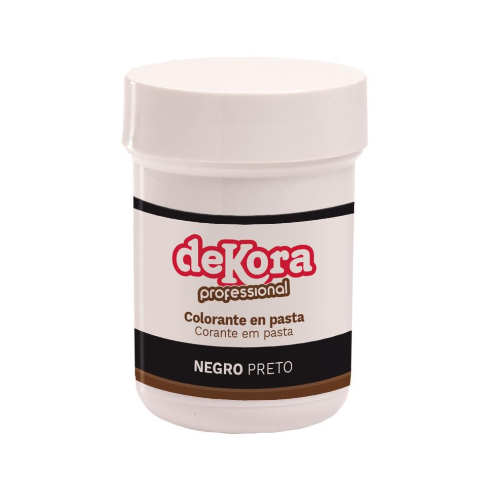 COLORANTE EN PASTA NEGRO 30G - DEKORA