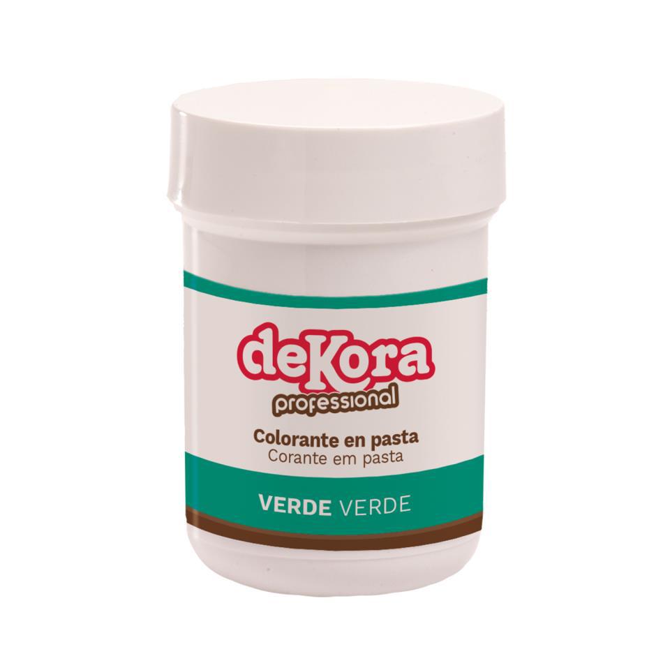 COLORANTE EN PASTA VERDE 30G - DEKORA